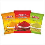 Pushp Brand Combo Pack 200g Iga (T&scaron;illipulber, kurkumipulber, koriandri pulber) - Kombineeritud v&uuml;rtside pakk