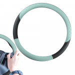 Auto rooliratta kate Auto ratta katte libisemisvastane kate Kunstnahast rooliratta katted Dekoratiivne autoratas must