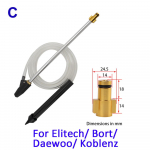 Survepesuri liivapritsi komplekt M&auml;rg liivapritsi otsik Karcher Huter Interskol Lavor Parkside k&otilde;rgsurvepesurile