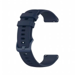 20/22 mm kellarihm Xiaomi Huami Amazfit GTS 4 2 3 Mini 2e silikoonist randmepaeltele Amazfit Bip SU 3 Pro Lite GTR 42 mm jaoks Bip3/Bip3 Pro tumesinine v&auml;rv