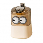 Automaatne h&uuml;pikakna hambaorkihoidja tolmukindel niiskuskindel l&auml;bipaistev disain korduvkasutatav push-t&uuml;&uuml;pi hambaorkikarp kodu elutoa s&ouml;&ouml;gituppa B