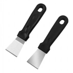 2Pack Blackstone Griddle kaabitsa t&ouml;&ouml;riista metallist v&auml;ike grillkaabits v&auml;ligrillile j&auml;iga grillpanni puhastuskaabits