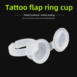 Tikkimisr&otilde;nga tass: L&auml;bipaistev kaanega meigi- ja t&auml;toveerimist&ouml;&ouml;riist kulmude, silmade ja huulte jaoks. With Lid Ring Cup (50 pieces)