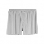 Meeste poksija aluspesu Elastne k&otilde;rge v&ouml;&ouml;kohaga disain hingav siledad l&uuml;hikesed p&uuml;ksid, &uuml;hev&auml;rvilised, lahtised alusp&uuml;ksid L helehall v&auml;rv