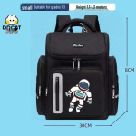 Kerged, selgroogu kaitsvad koolikotid 1.-6. klassile, poistele ja t&uuml;drukutele Bare Backpack black