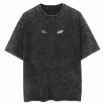 Jaapani Anime Prindiga &Uuml;lem&otilde;&otilde;duline Puuvillane Meeste Vintage T-s&auml;rk Streetwear Harajuku Suvine Must L&uuml;hikeste Varrukatega S&auml;rk Vabaaja Puuvillased Topid T-s&auml;rgid 3XL