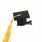 Youshengi l&otilde;pum&uuml;tsi juuksen&otilde;el, vildist kangast, doktorm&uuml;tsi kujuline minim&uuml;ts tutiga juuksen&otilde;elaga lasteaia kolledži peo aksessuaar roheline