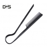 V-kujuline juuksesirgenduskamm Kokkupandav kodusalong Naiste juuksesirgendaja, lahtik&auml;iv kammihari Kaasaskantavad juukseid juuksuri kujundamise t&ouml;&ouml;riistad roosa punane v&auml;rv