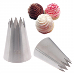 #366 Suur Avatud T&auml;hega Tordipritsi Otsik Glasuurikreemi Otsikud K&uuml;psetusn&otilde;ud Kondiitrikotid one size