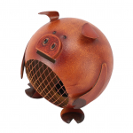 Loomade rahapank Armas dekoratiivne seakujuline vintage metallist m&uuml;ndipank magamistoa elutuppa