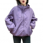 P&auml;ikesekaitsega meeste ja naiste &uuml;likerge &otilde;huke kapuutsiga telkimisjakk L sinine