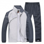 Suures suuruses meeste spordi&uuml;likonnad J&otilde;usaalikomplektid Kevadjooksukomplektid Spordir&otilde;ivad Jooksmine Fitness Soe jooksmine Spordidressid XXXXXL