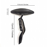 1tk 40kg/100g LCD digitaalne elektrooniline pagasikaal kaasaskantav kohvrikal k&auml;epidemega reisikott kaaluv kalakonksu riputuskaal must