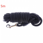 Must nailonist koerarihm &otilde;ues k&auml;imise koolitus keskmise suurusega koertele 5M/10M/15M 5m