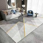 Moodne minimalistlik elutoavaip Lihtne hooldada Diivani ja kohvilaua vaip Majapidamises kulumiskindel ja libisemiskindel vaip 120 * 160cm