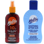 Malibu SPF10 p&auml;evitus&otilde;li 200ml + p&auml;evituskreem 200ml