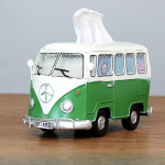 Vintage Iron Art Loov t&ouml;&ouml;stuslikus stiilis bussi kangakarp kodu Elutoa t&ouml;&ouml;laua kaunistus Restorani paberist joonistuskasti kaunistus roheline