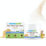 Rice Water Hair Mask with Rice Water and Keratin For Smoothening Hair and Damage Repair - 200 g