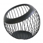 Kohvikapslite hoidja hoiukorv suure mahutavusega roostekindel korrosioonikindel Nespresso must