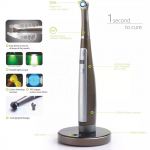 VRN VAFU Wireless den tal Lamp 2500MW Blue LED Light Lamp LED Curing Light with Caries Detector EU Plug pruun