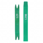 2 tk Autode Polstri Eemaldamise T&ouml;&ouml;riistakomplekt ABS Vastupidavus Sirge Kumer Autode Kangutust&ouml;&ouml;riistade Komplekt Uksepaneeli Audio jaoks