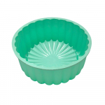 1 tk silikoonist koogipanni &uuml;mmargune &otilde;hufrit&uuml;&uuml;r ahju k&uuml;psetuspannivorm, k&otilde;rge temperatuurikindel leiva-r&ouml;stsaia koogivorm