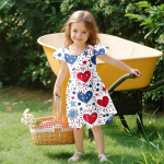 T&uuml;drukute v&auml;ikelapse varrukakleit kleidid vabaaja peo koolikleidid riided t&uuml;drukutele 150 tumesinine