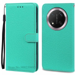 For Honor Magic 7 Lite &uuml;mbris Rahakott Nahast Klappkate For Honor Magic7 Lite 5G &uuml;mbris Telefoni Coque For Honor Magic 7 Lite &uuml;mbris Etui Honor Magic 7 Lite taevasinine v&auml;rv