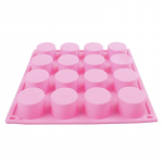 16 &otilde;&otilde;nsusega ovaalse kujuga seep K&uuml;psetusvorm Silikoonvormialus Omatehtud k&auml;sit&ouml;&ouml; 29.5*17.2*1.8cm