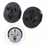 16A universaalne Eu reisiadapter Euro Converter Uk Us Au to Eu ac Socket Plug Onesize