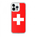 Coque iPhone &ndash; mitmev&auml;rviline &ndash; Drapeau Suisse &ndash; supp &ndash; plastist l&auml;bipaistev &ndash; iPhone 14 Pro Max
