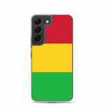 Coque T&eacute;l&eacute;phone &ndash; Samsung &ndash; Galaxy S21 Ultra &ndash; Drapeau Mali &ndash; Souple &ndash; mitmev&auml;rviline