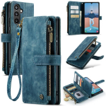 Samsung Galaxy A34 5G jaoks CaseMe C30 Multifunktsionaalne Nahast Telefoni&uuml;mbris For Samsung Galaxy A34 5G sinine