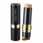 OHUI Ultimate Cover Stick Foundation 15g | Portable Cream Foundation Stick for Flawless Coverage Korean Luxury Makeup 01 Milk Beige