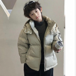 Talvised poiste soojad udunjakid Laste puuvillase voodriga jakid Laste riided Beebi kapuutsiga pealisr&otilde;ivad 5-12 aastat 120