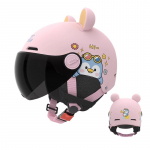 Elektriauto Mootorratta Poolkiiver Poisid ja T&uuml;drukud Lapsed Armas Kiiver Neli Aastaaega Kiiver 3C Children's Helmet