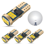 T10 LED, Valge, Plahvatuslik Valgus, Sisseehitatud Canbus, Parktuli, Numbrim&auml;rgituli, Salongivalgusti, Raske valge