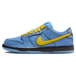 The Powerpuff Girls x Nike Dunk Low Pro SB QS Bubbles Unisex tossud Sinine Sinine-Chill S&uuml;gav-Kuninglik-Sinine FZ8320-400 36