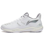 Li Ning Yun Ting Polsterdus Hingavad Madalad Sulgpallijalatsid Unisex Jalatsid Valge AYAS028-2 39⅔