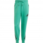Adidas Z.N.E. T&otilde;elise paranemise sari FW24 Mugavad Musta Sildiga &Uuml;htlased Joggerp&uuml;ksid Meeste Joggerp&uuml;ksid Hele Mururoheline JD6442 L