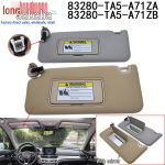 Honda Accord p&auml;ikesesirm valgustiga 2008-2017 mudelitele (Osa 83280-TA5-A51ZA) Gray (Right/R)