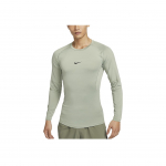 Nike Pro Dri-Fit Logo Hingav Kiiresti Kuivav Liibuv Treening Raglaan Pikkade Varrukatega T-s&auml;rk Meestele Topid Horizon-Green FB7920-370 S