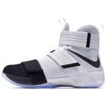 Nike Zoom Soldier 10 LBJ &Uuml;mar nina Libisemiskindel Kerge K&otilde;rge s&auml;&auml;rega J&otilde;udluskorvpallijalatsid Unisex toss Must Valge 852400-102 41