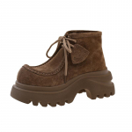 Moodsad naiste pahkluusaapad K&otilde;rged kontsad Paelkinnitusega Moodsad kingad Platvormiga Vabaaja Spordisaapad 2025 Talve Uus Disainer Chelsea Saapad 35 kaamel