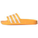 Adidas Adilette Aqua Kerged Mugavad EVA Kummist Tald Libisemiskindlad Kulumiskindlad Vabaaja Sandaalid Unisex Sandaalid Kollane Valge GZ5233 44⅔