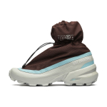 MM6 Maison Margiela X Salomon Cross Mid V&auml;ljas Funktsionaalsed Spordi Polsterdusega Elustiili Jalan&otilde;ud Unisex Tossud Tume-&Scaron;okolaad 474066 37⅓