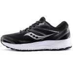 Saucony Cohesion 13 Mugavad Mitmek&uuml;lgsed V&otilde;rkjas Polsterdus Libisemisvastased Kerged Madalad Vabaaja Jooksujalatsid Naiste toss Must Valge S10559-1 35.5