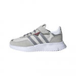 Adidas Retropy F2 Nahast Mugavad Vastupidavad Madalad Vabaajajalatsid Laste tossud Hall JP7032 32