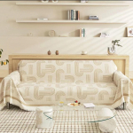 Nordic Style universaalne diivanitekk libisemisvastane katteriie T&auml;ielikult kaetud t&uuml;kid Katte diivanipadi liiv Four Seasons universaalne masinpestav 180*130cm