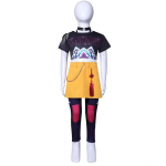 Anime KPop Deemonik&uuml;ttide Lapsed Rumi Zoey Mira Cosplay Kost&uuml;&uuml;m Huntrixi vormiriietus T&uuml;drukutele Poistele Halloween Rollim&auml;ng Pa 110 tumesinine v&auml;rv